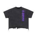 2TIRED Distressed-Hem t-shirt