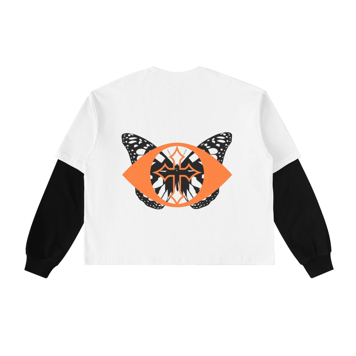 2TIRED Tall Font Layered Long Sleeve