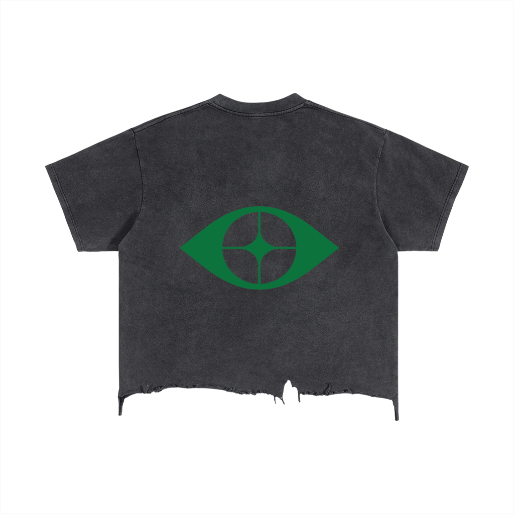 2TIRED Distressed-Hem t-shirt
