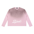 2TIRED Unisex Vintage Wash Layered long sleeve T-Shirt