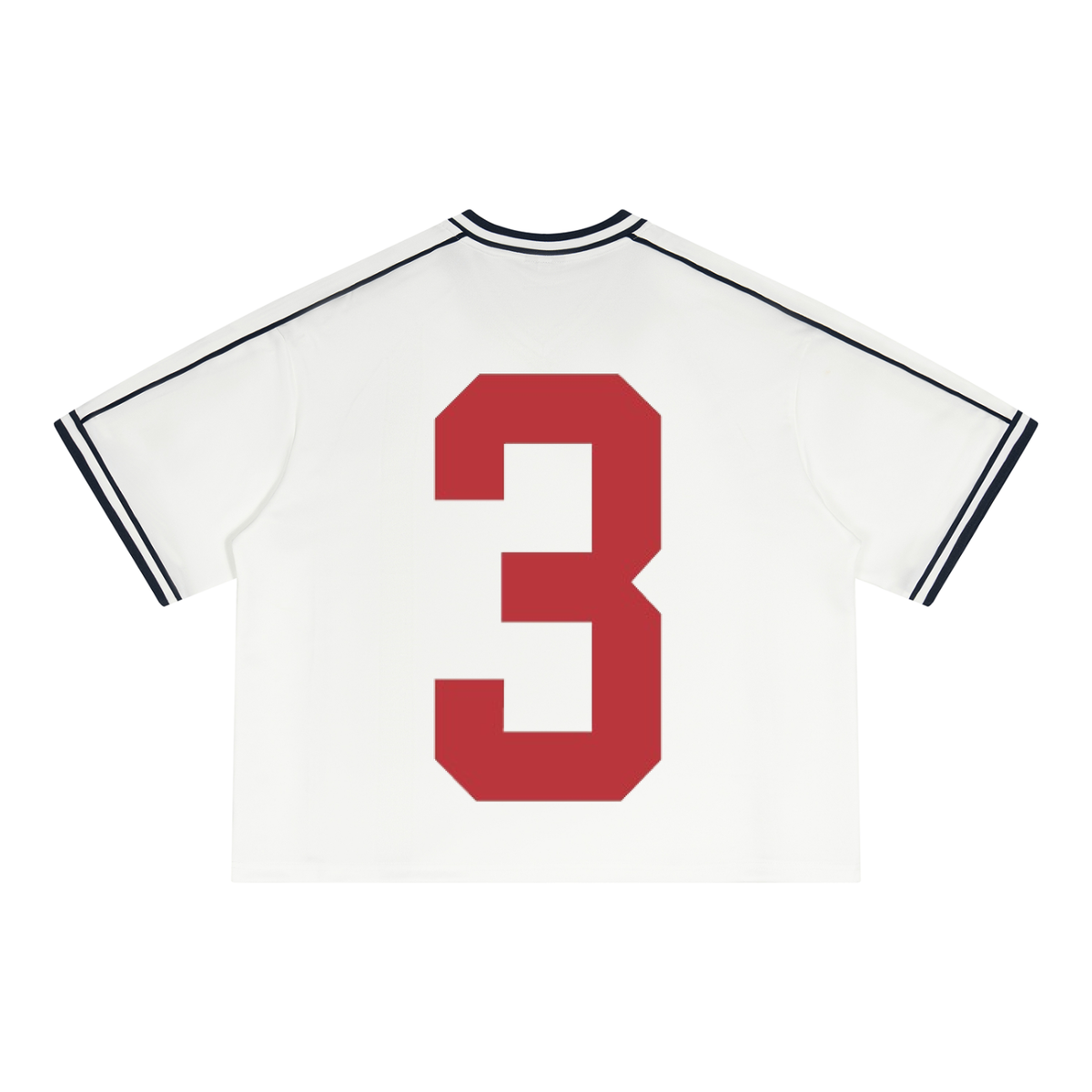 2TIRED Unisex Boxy V-Neck Soccer Jersey