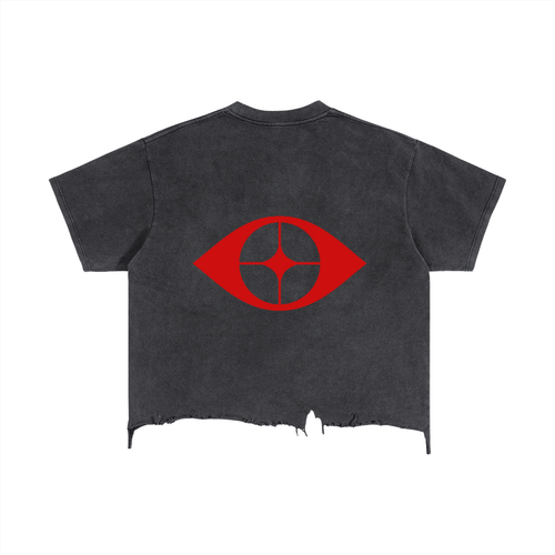2TIRED Distressed-Hem t-shirt