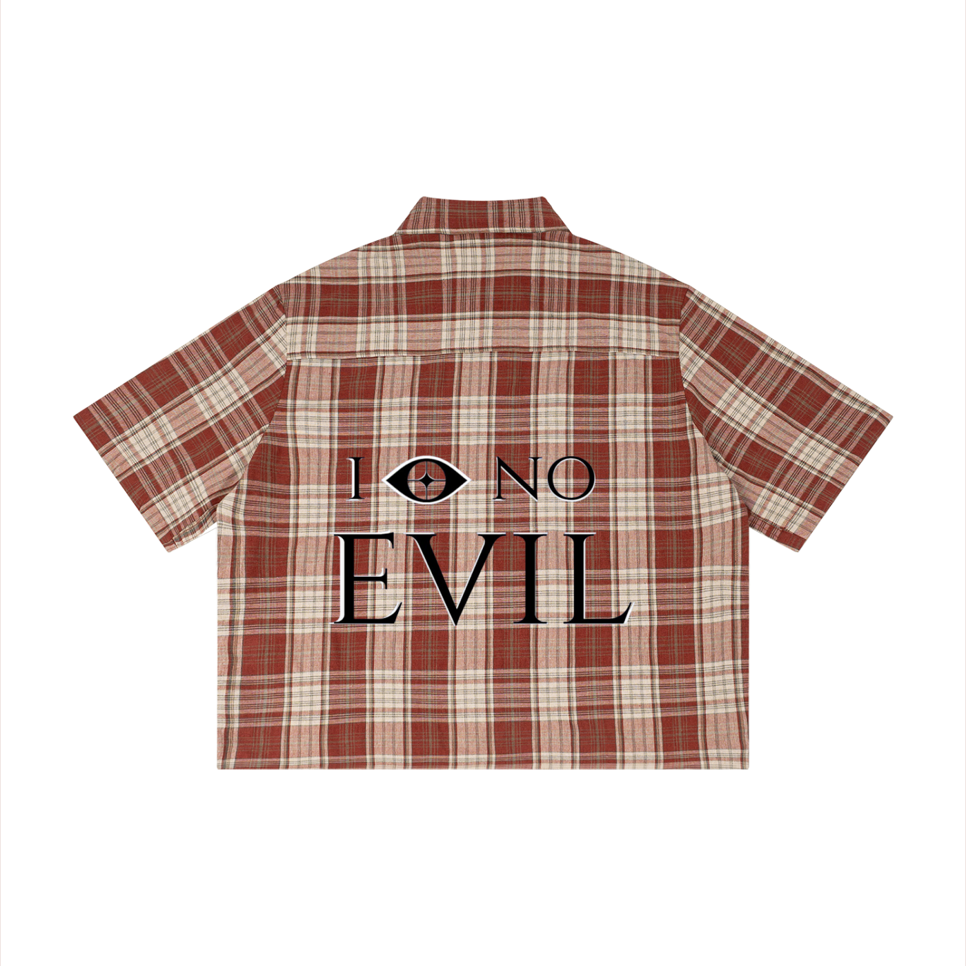 2TIRED Plaid Boxy Short Sleeve Shirt