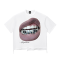 2TIRED X Mellywitdacam Frayed-Hem t-shirt