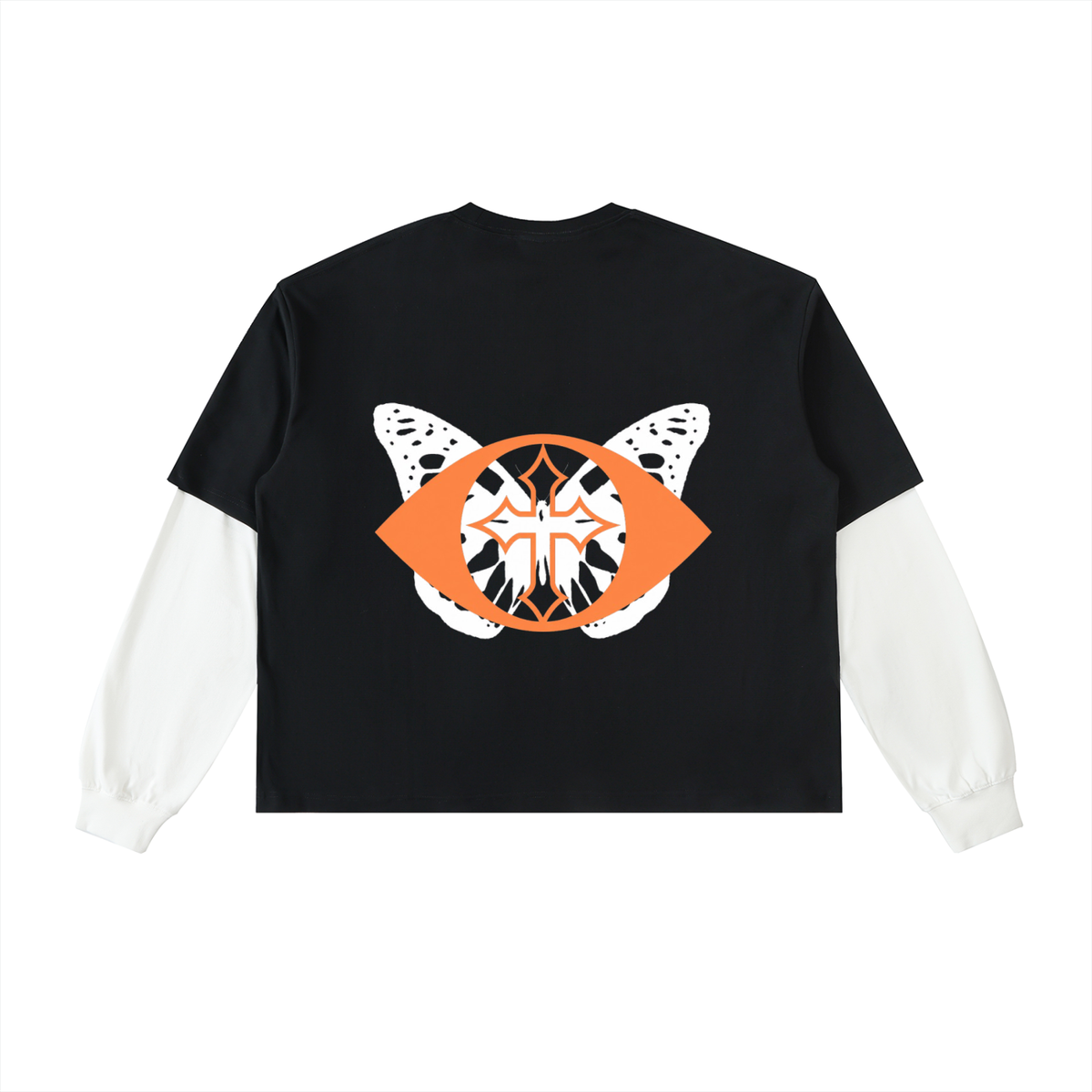 2TIRED Tall Font Layered Long Sleeve