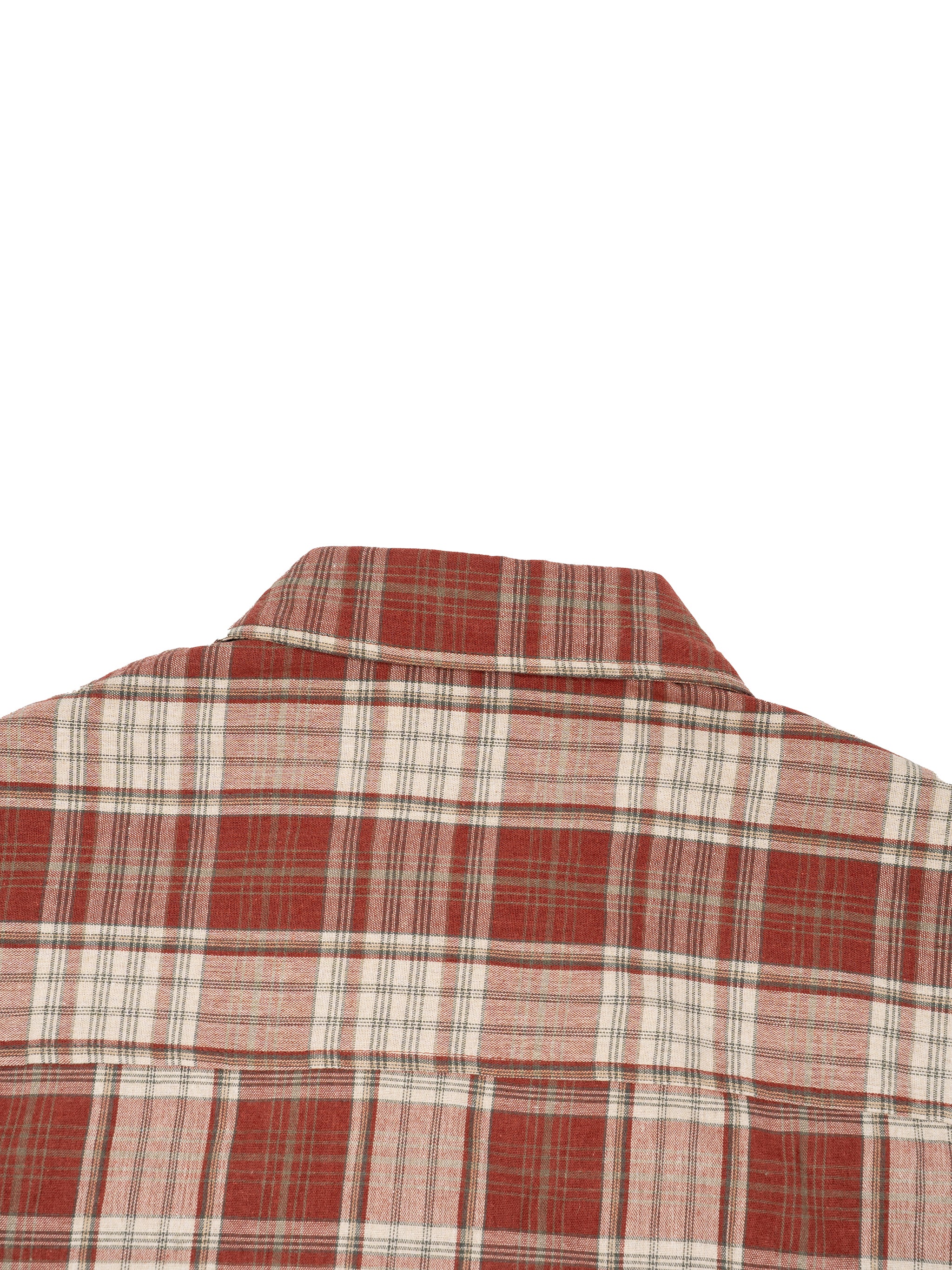 2TIRED Plaid Boxy Short Sleeve Shirt